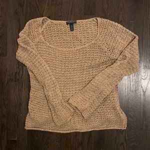Linen / Cotton blend lightweight sweater